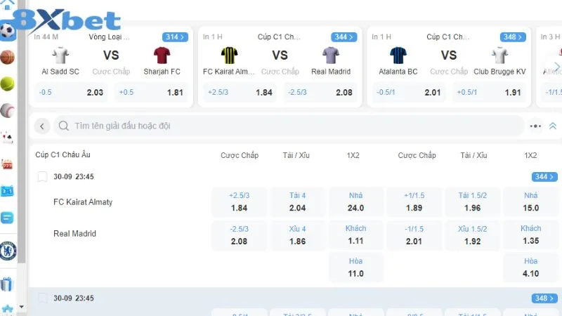 Hướng Dẫn Cách đọc Kèo Bóng đá 8xbet Chuẩn Cho Người Mới